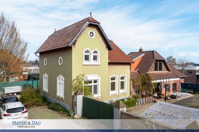 Wohn- und Geschäftshaus mit Halle zur Selbstnutzung oder Kapitalanlage, Obj. 9674