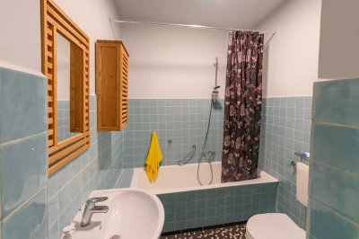 Gemütliche, renovierte 1-Zimmer Wohnung mit Badewanne