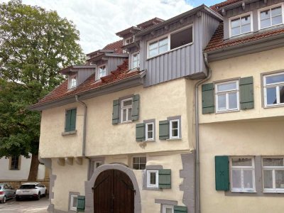 Historische Dachgeschosswohnung im Herzen von Kirchheim (Neckar)