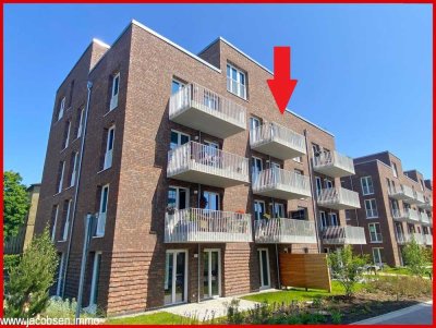"Erstbezug im Luther Quartier" - Barrierefreie 2-Zimmer-Wohnung mit Fahrstuhl und Südbalkon