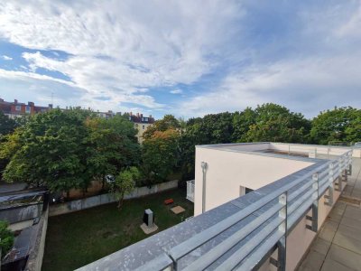 Exklusives Penthouse mit zwei sonnigen Dachterrassen über den Dächern Berlins