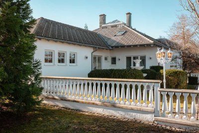 Villa mit maximaler Privatsphäre und großem Garten