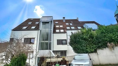 Exklusive Dach-Maisonette im Zentrum von Feuerbach – ruhig gelegen und von Grün umgeben