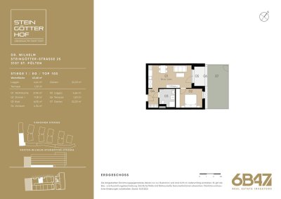 Moderne 2-Zimmer-Neubauwohnung mit Garten &amp; Terrasse – Zweitbezug, provisionsfrei