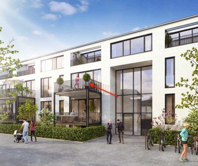 Exklusive 1-Raum-Terrassenwohnung mit gehobener Innenausstattung mit EBK in Bremen