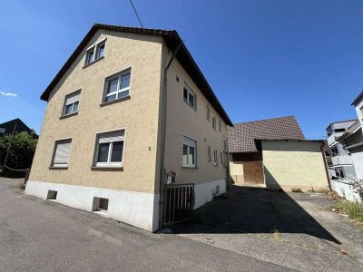 2–3-Fam.-Haus in zentraler Lage von Leingarten zu verkaufen!