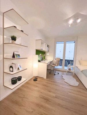 Moderne möblierte Einzimmerwohnung für Studierende