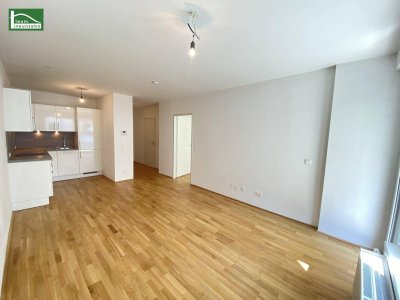 Tolle Neubau-Wohnung mit Freifläche nahe S-Bahn Jedlersdorf, Straßenbahn 26 und SCN mit Einbauküche!