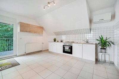 MAUTHAUSEN: DACHGESCHOSS - EIGENTUMSWOHNUNG 62,33 m2 + BALKON + EIGENGARTEN und 2 PKW Stellplätze