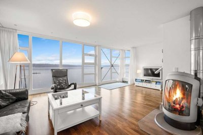 Zwischen Himmel, Hafen und Horizont – Wohnen, wo die Förde Ihr Zuhause mit Bootsliegeplatz umarmt!