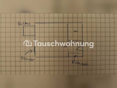 Tauschwohnung: moderne 1 Zimmerwohnung