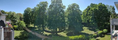 Urban, familienfreundlich, schnell in der City, ruhig, direkt am Höchster Stadtpark!