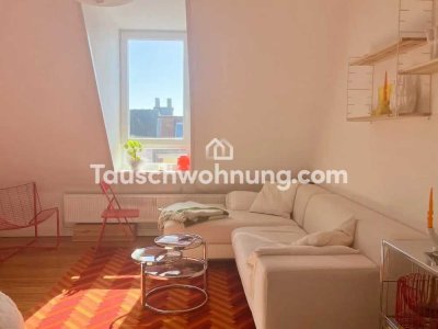Tauschwohnung: 3-Zi Altbau mit Balkon nahe Uni