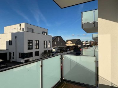 Moderne 2-Zimmer-Wohnung mit Balkon und Einbauküche in Niederkassel