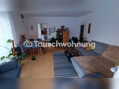 Tauschwohnung: Helle schöne ruhige Wohnung Nähe Innenstadt, Blick ins Grüne
