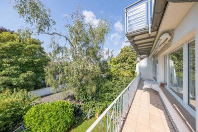 Lichtdurchflutete 3-Zimmer-Wohnung mit Balkon und Einzelgarage