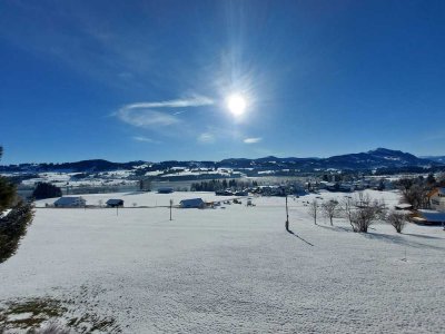 Erstbezug! Exklusive Neubauwohnung mit traumhaftem Panoramablick auf die Allgäuer Alpen & Rottachsee