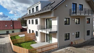 Erstbezug: Moderne 3-Zimmer-Wohnung mit Balkon in Oberding