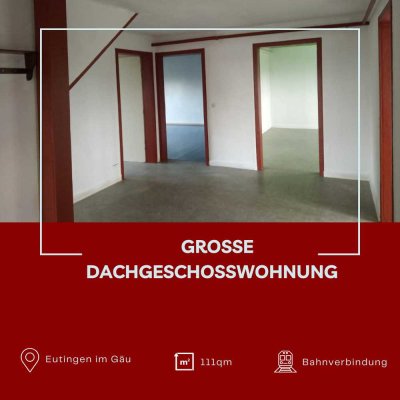 Große 3-Zimmer-Wohnung - Ruhige Lage mit perfekter Bahnanbindung