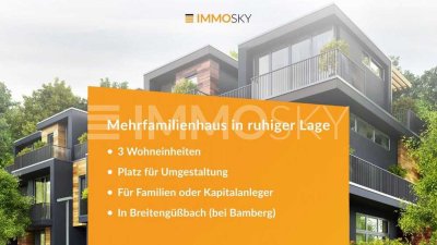 Mehrfamilienhaus mit 3 Einheiten in Breitengüßbach