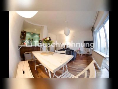Tauschwohnung: Tolle Wohnung mit Balkon und Garage, suchen ab 60m2