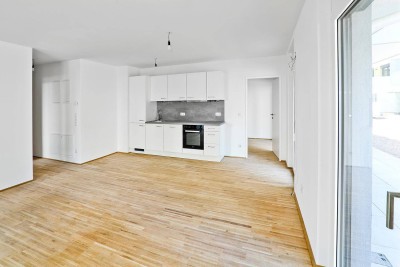 Garten-Paradies - PFALZGASSE 29 - 3-Zimmer-Wohnung mit Terrasse | TRAUMHAFTER ERSTBEZUG IN RUHELAGE