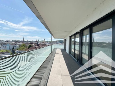 ***ERSTBEZUG*** Einzigartige 3 Zimmer-Premium-Neubauwohnung mit großer Sonnenterrasse