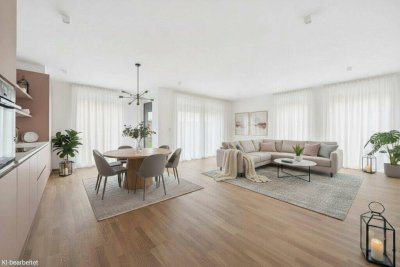 PROVISIONSFREI! Lichtdurchflutete 3-Zimmer-Wohnung mit großer Wohnküche | Sonnige Loggia, Schrankraum | Bezugsfertig