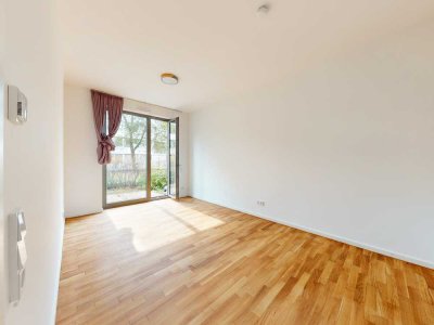 Helle Neubauwohnung mit ca. 124 m² Wohnfläche, zwei Terrassen und Fußbodenheizung