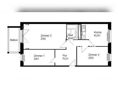 Tauschwohnung: Sanierte 3 Zimmer suchen neue Mieter