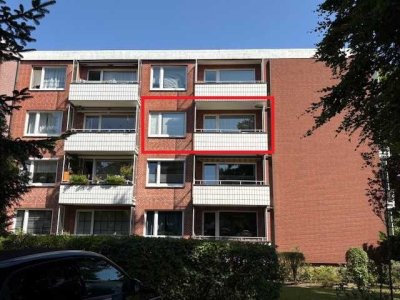 Helles 1 Zimmer Apartment mit Balkon,  Vollbad und Stellplatz