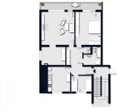 Schöne 4 Zimmer Wohnung in ruhiger Lage