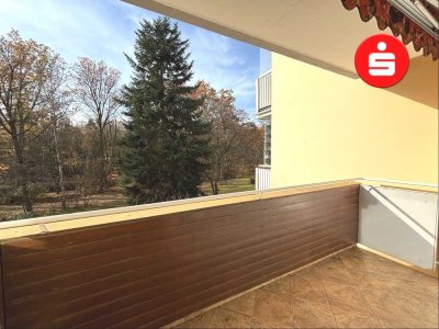 Herrlicher Balkon-Ausblick! Großes, perfekt für individuelle Gestaltungswünsche! Einzelgarage dabei!