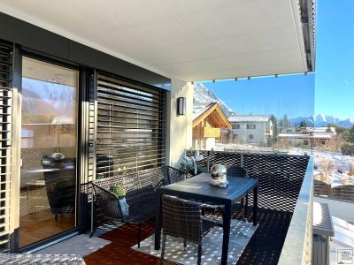 Exklusives Wohnen in Mieming - Stilvolle 3-Zimmer-Gartenwohnung mit Terrasse &amp; Balkon