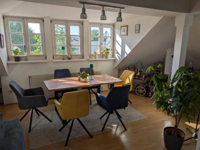 Dachstuhlloft im Herzen von Neunkirchen