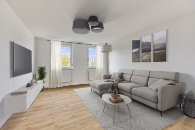 Sonnige 2-Zi.-Whg. in kernsaniertem Zustand mit sep. Küche und Fensterbad