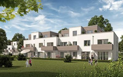 Schöne 2-Zimmer-Wohnung mit EBK und Terrasse am Flughafensee