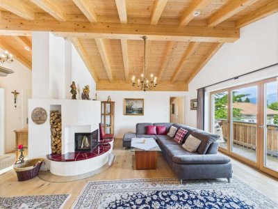 Wohnen mit Weitblick – alpine Eleganz über den Dächern von Bad Wiessee