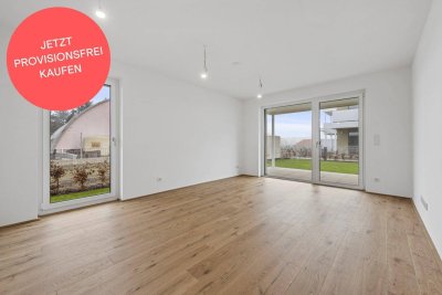 OSTERAKTION! Provisionsfreie, ansprechende 3-Zimmer-Gartenwohnung mit offenem Wohn-/Essbereich | Sonnenterrasse