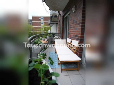 Tauschwohnung: Schöne kleine Wohnung - zentral und grün