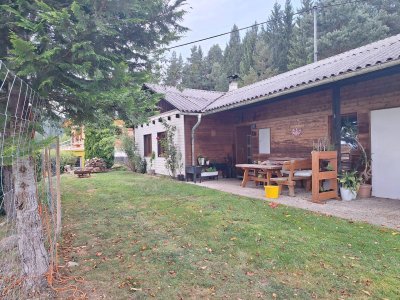 Haus/Wochenendhaus mit großem Garten und Gartenhütte in Traumlage günstig zu vermieten
