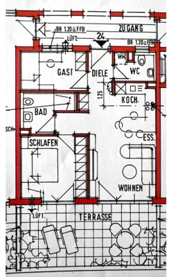 Exklusives Penthouse mit 3,5 Zimmern und Balkon in Friedrichshafen