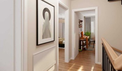 Doppelhaushälfte mit großer Dachterrasse