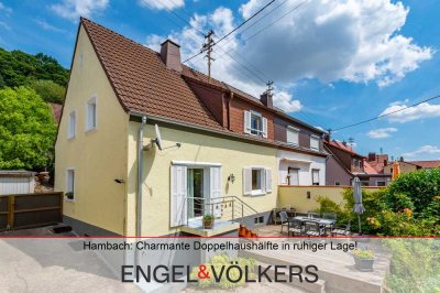 Hambach: Charmante Doppelhaushälfte in ruhiger Lage mit sonnigem Garten!