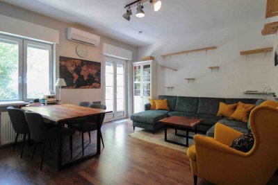 3-Zi.-Etagenwohnung in Feldrandlage mit Balkon, Klimaanlage und Carportstellplatz