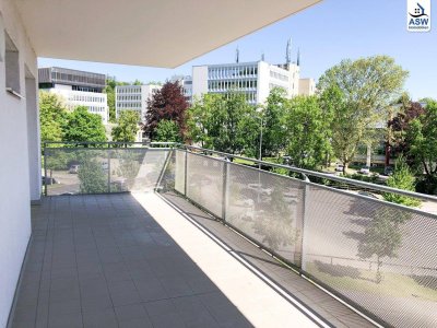 Tolle 2-Zimmerwohnung mit großer Terrasse in zentraler Lage - befristet vermietet