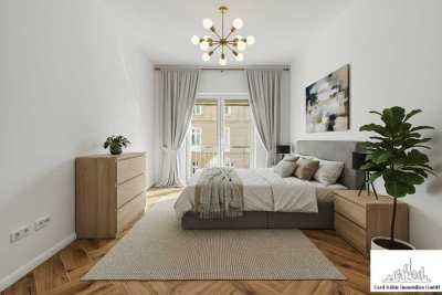 Lichtdurchflutete Vierzimmerwohnung mit Südbalkon und Lift - 0178-8236274