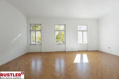 Außergewöhnliches Raumgefühl – 2-Zimmer-Wohnung mit über 4m Deckenhöhe