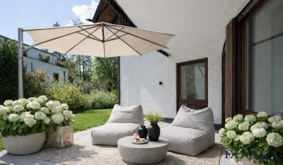 ELVIRA, Menterschwaige: Exklusive 3-Zimmer-Gartenwohnung – zeitlos schön & hochwertig saniert