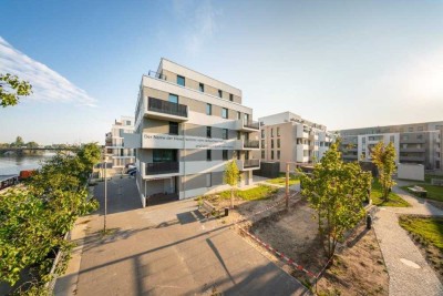 Helle 2-Zimmer-Wohnung mit Balkon und Wasserblick – barrierefreie Objektgestaltung – provisionsfrei